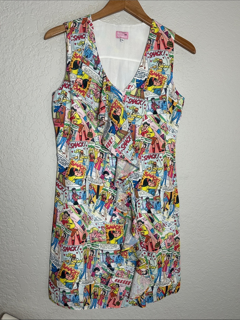 Archie Comics Betty Veronica Dress Ruffle Mini Cosplay Halloween Girlhoodcore